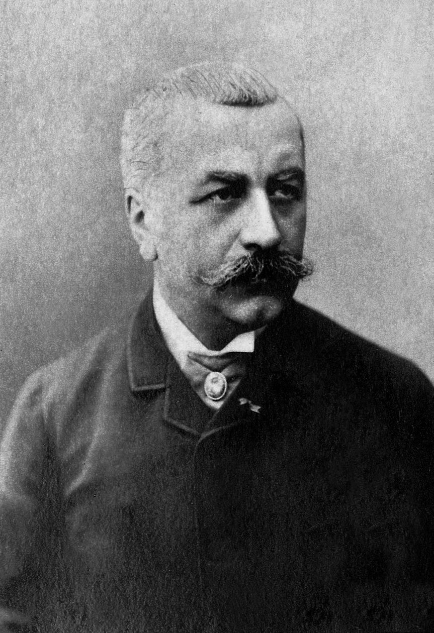 ルイ・アンドリュー、1885-1900年頃（モノクロ写真） 作： ユージン・ピロー