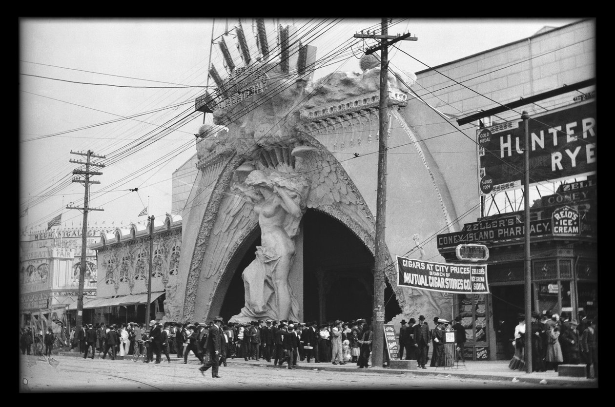 ドリームランドへの入り口、1908年（硝酸塩陰性） 作： ユージーンウェムリンガー