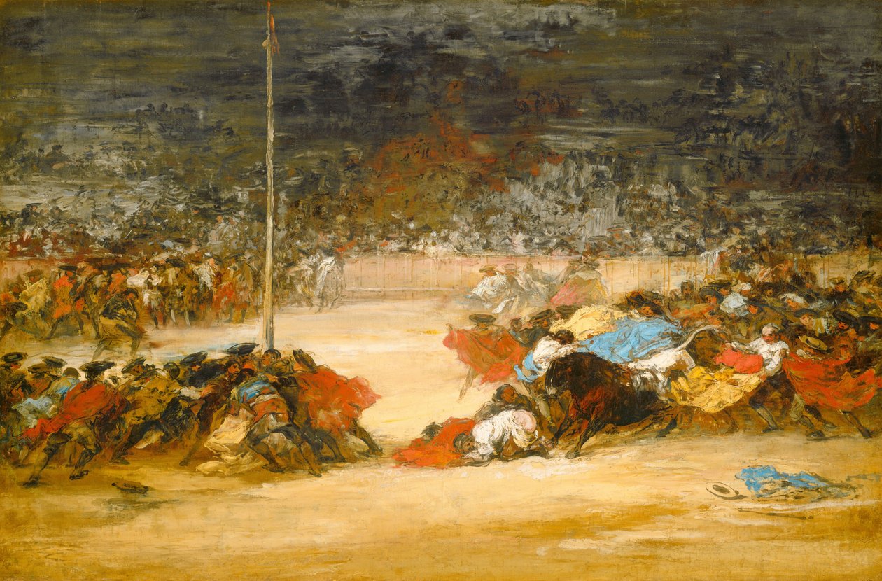 闘牛、c。 18901900。 作： ユージェニオ・ルーカス・ビジャミル