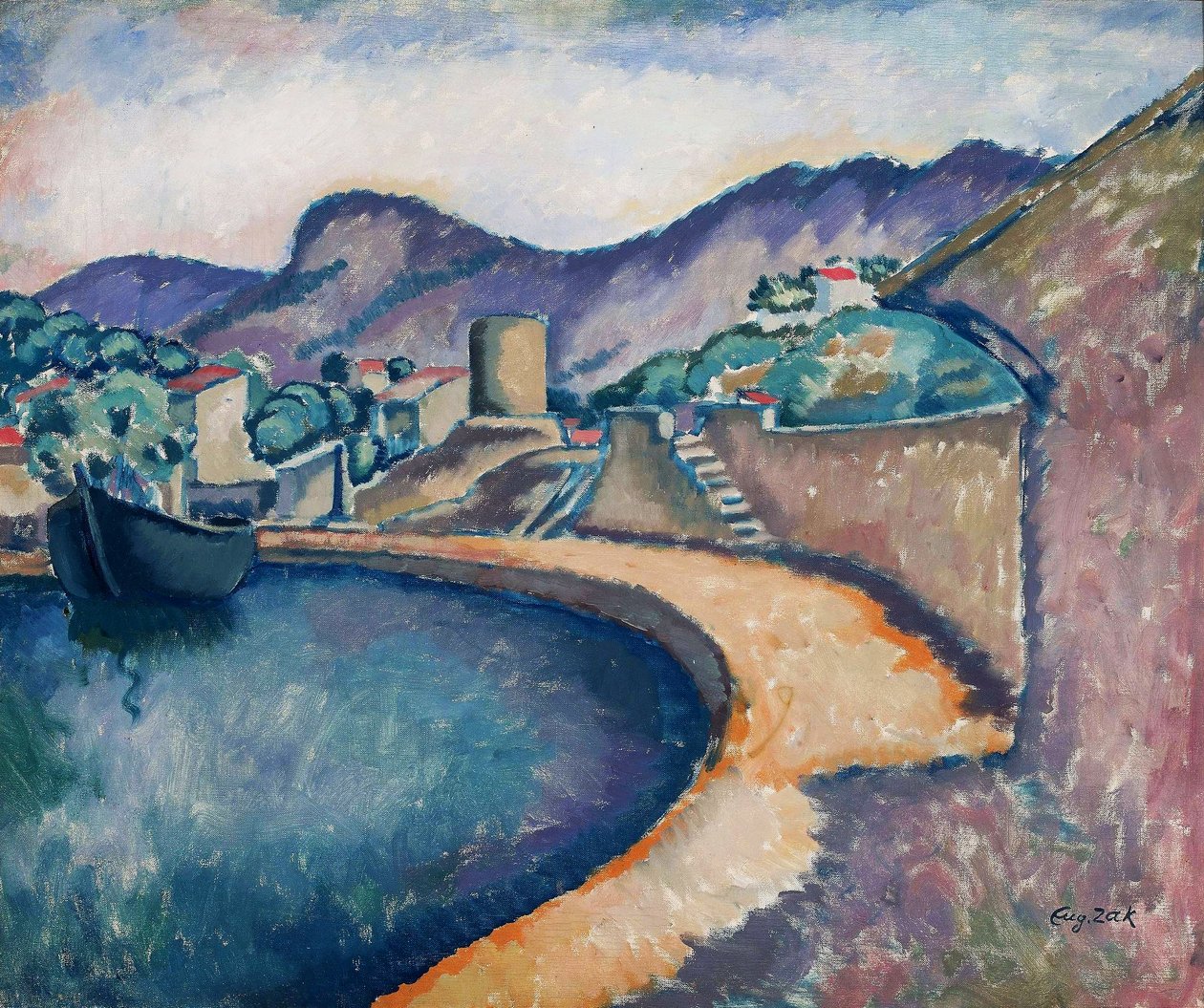 南の海岸の風景。 作： オイゲニウス・ザク