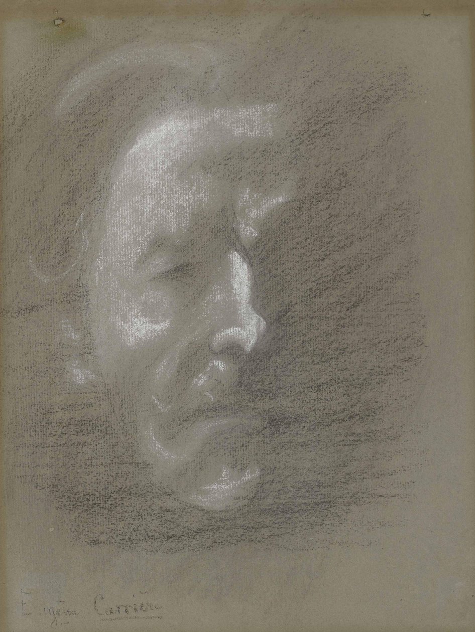 自画像。 作： EugèneCarrière