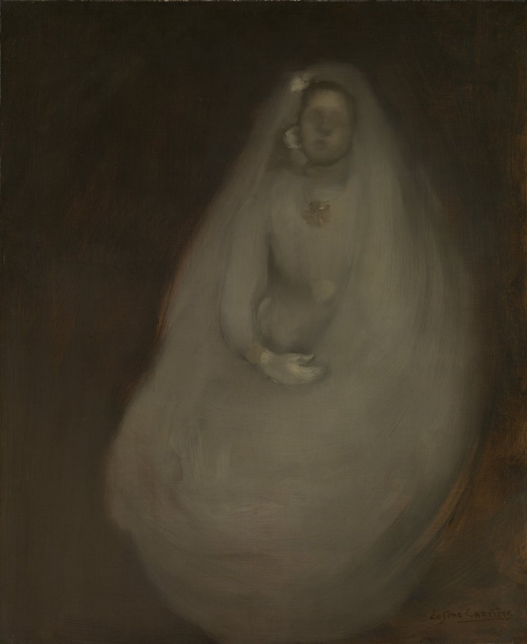 最初の聖体拝領、ca。 1896 作： EugèneCarrière