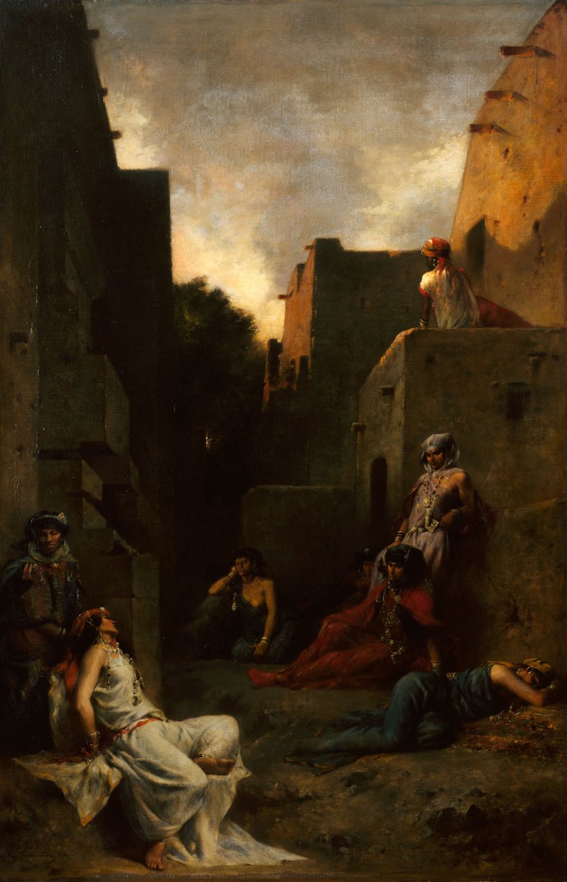 1867年のOuled Naylsの女性 作： ウジェーヌ・フロマンタン