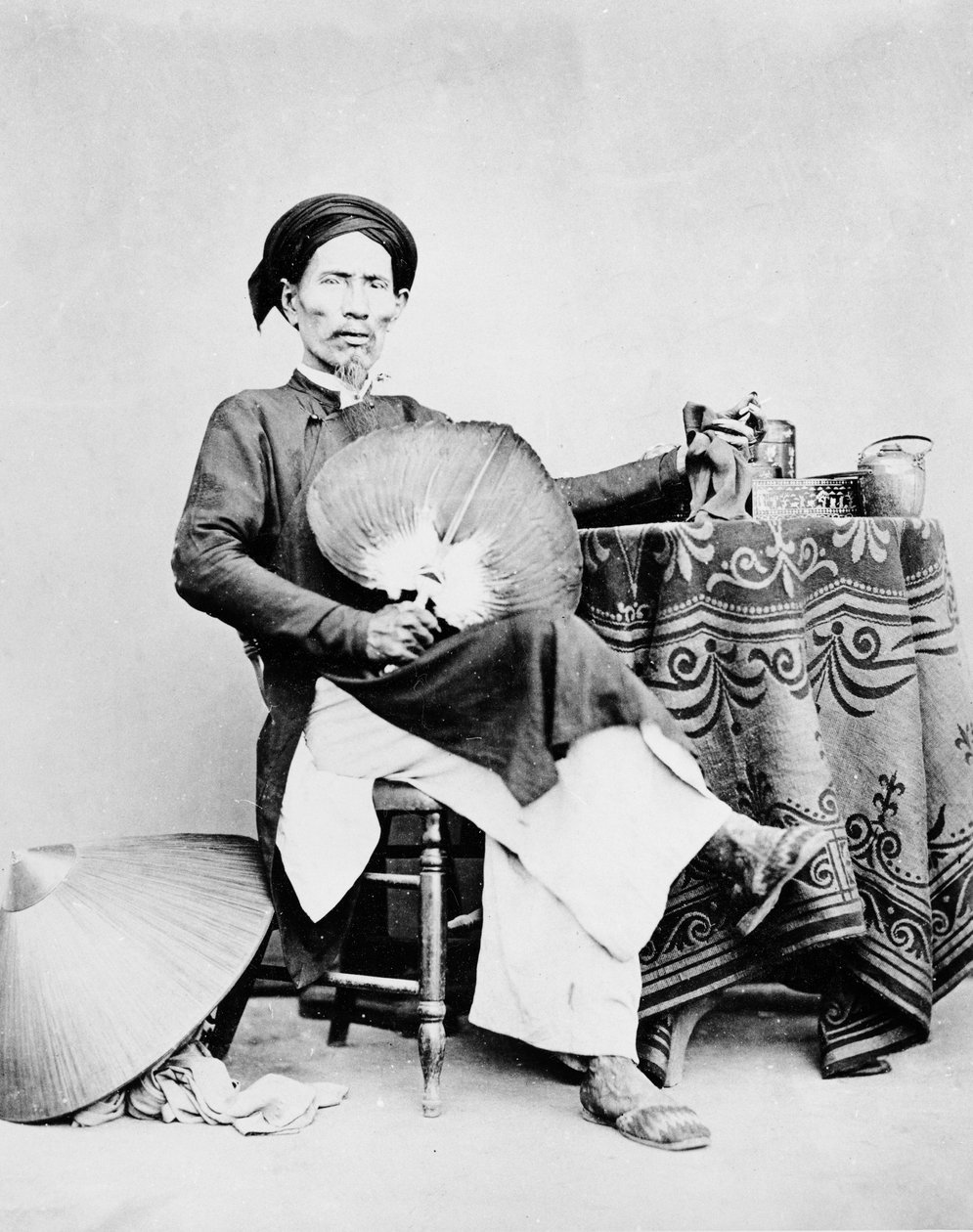 アナマイトマン、サイゴン、1870年代頃 作： ヨーロッパの写真家