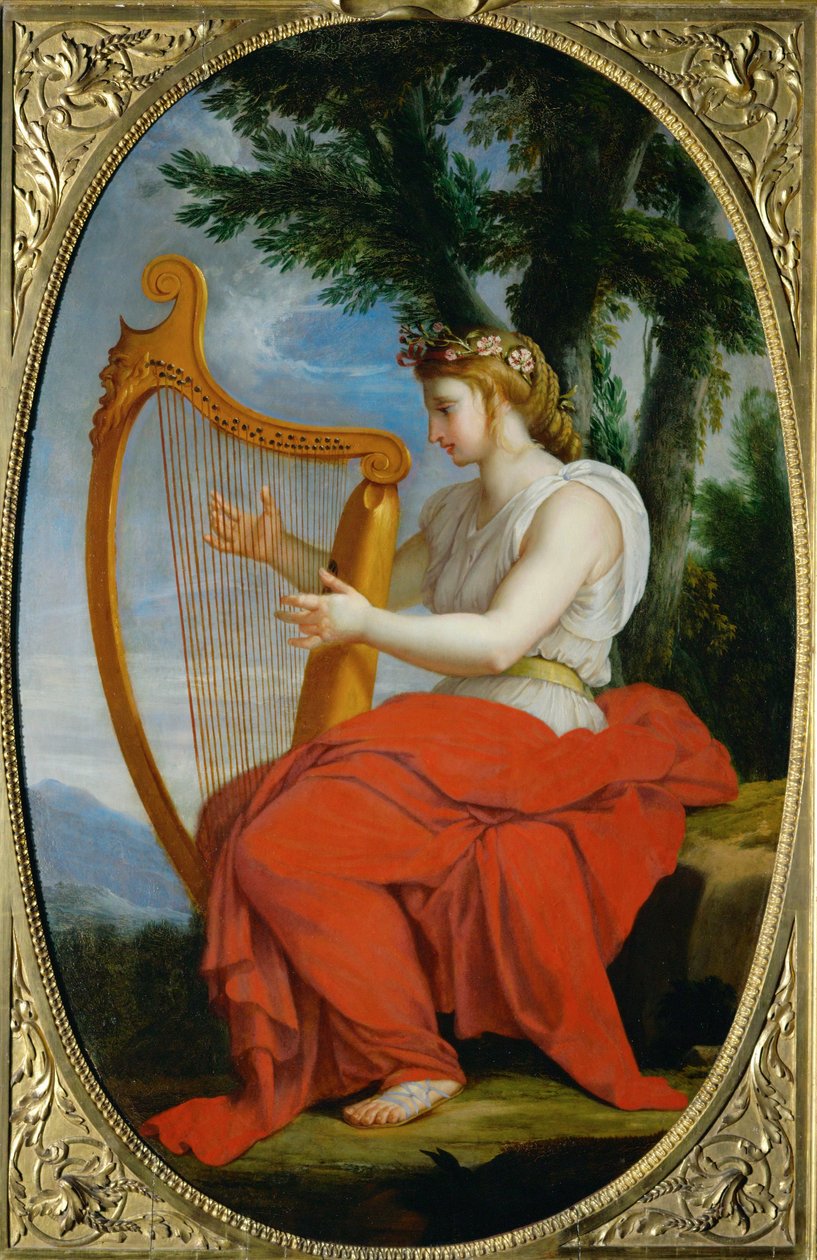 ミューズ、カリオペ... 作： Eustache（スタジオ）Le Sueur