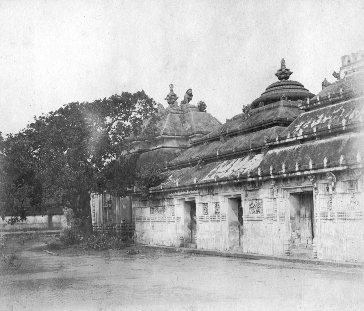リンガラジ寺院、ブバネシュワール、オリッサ州、インド、1905〜1906年 作： FLピーターズ