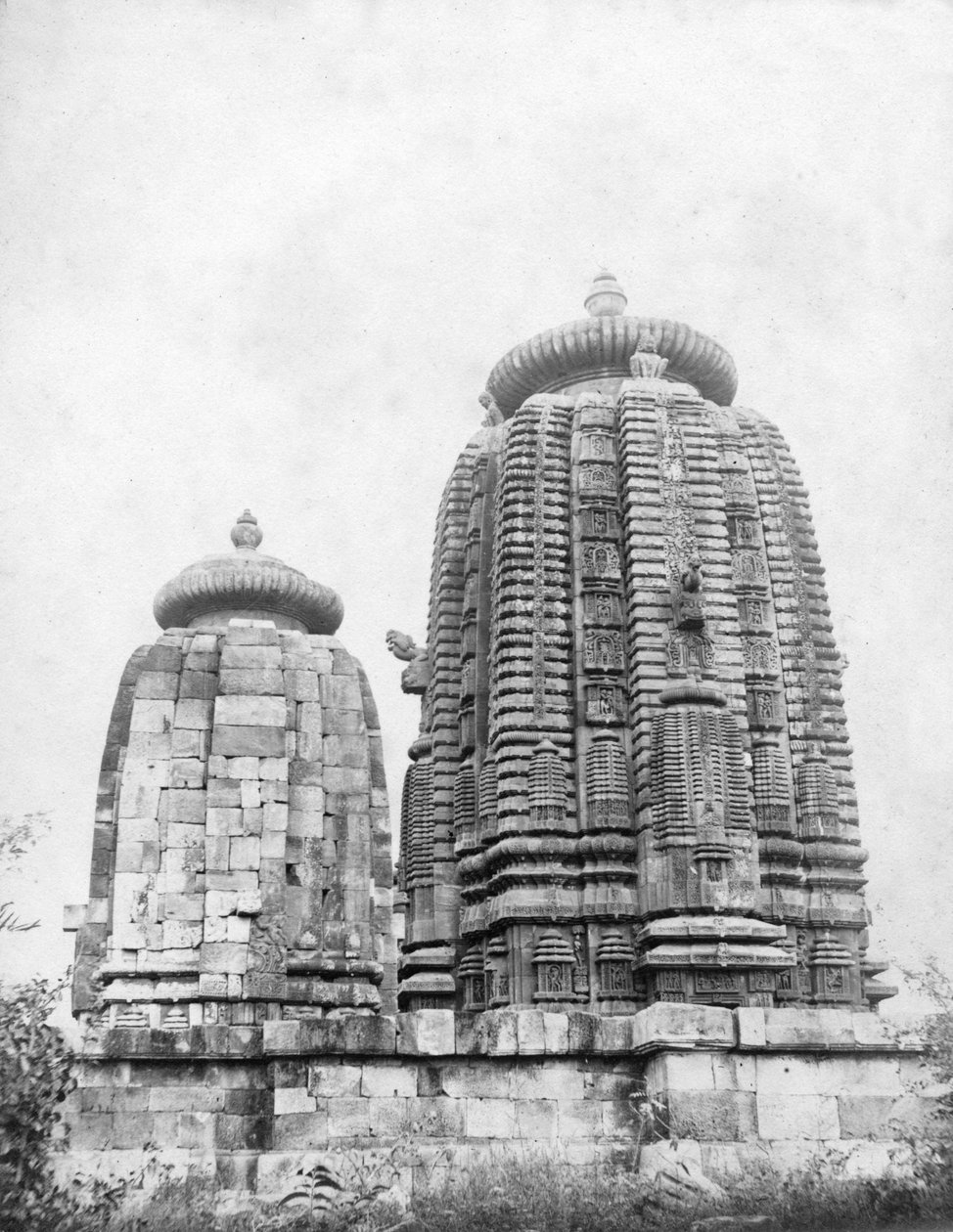 リンガラジ寺院、ブバネシュワール、オリッサ州、インド、1905〜1906年 作： FLピーターズ