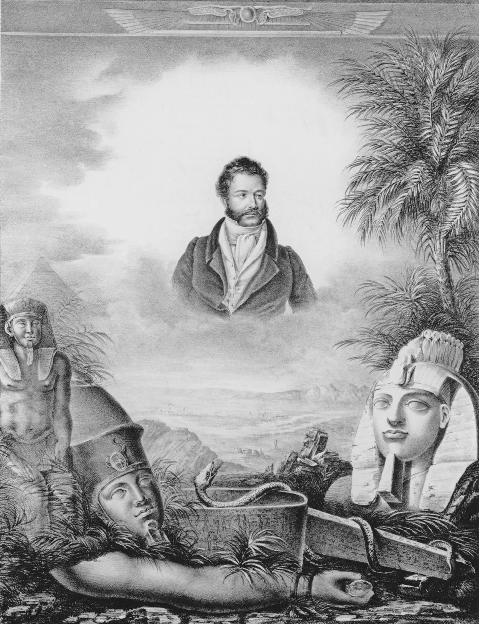 ジョヴァンニ・バティスタ・ベルゾーニの肖像（1778-1823） 作： ファブロニ