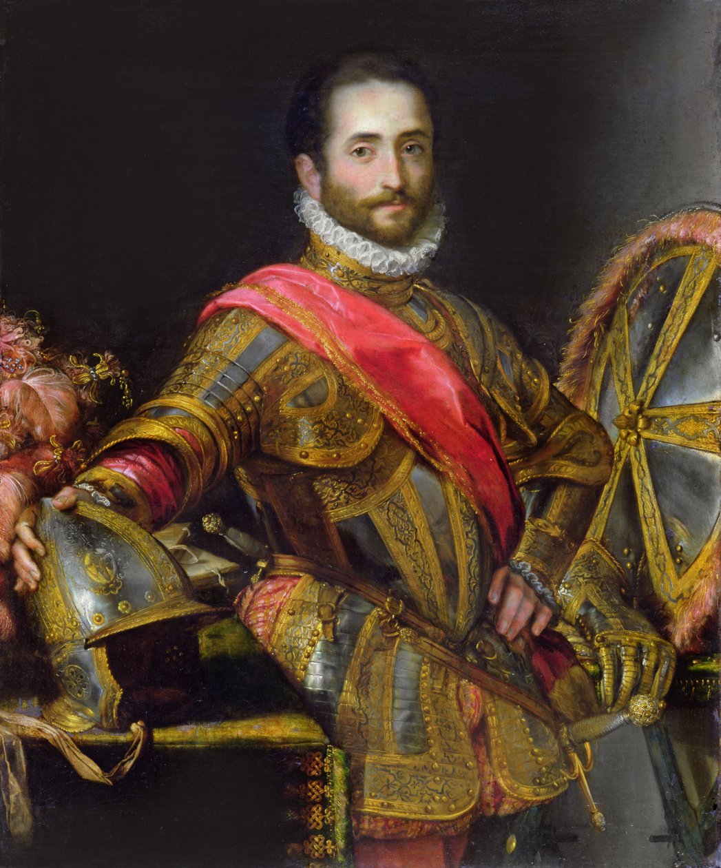 Francesco II della Rovereの肖像、c.1572 作： フェデリコ・バロッキ