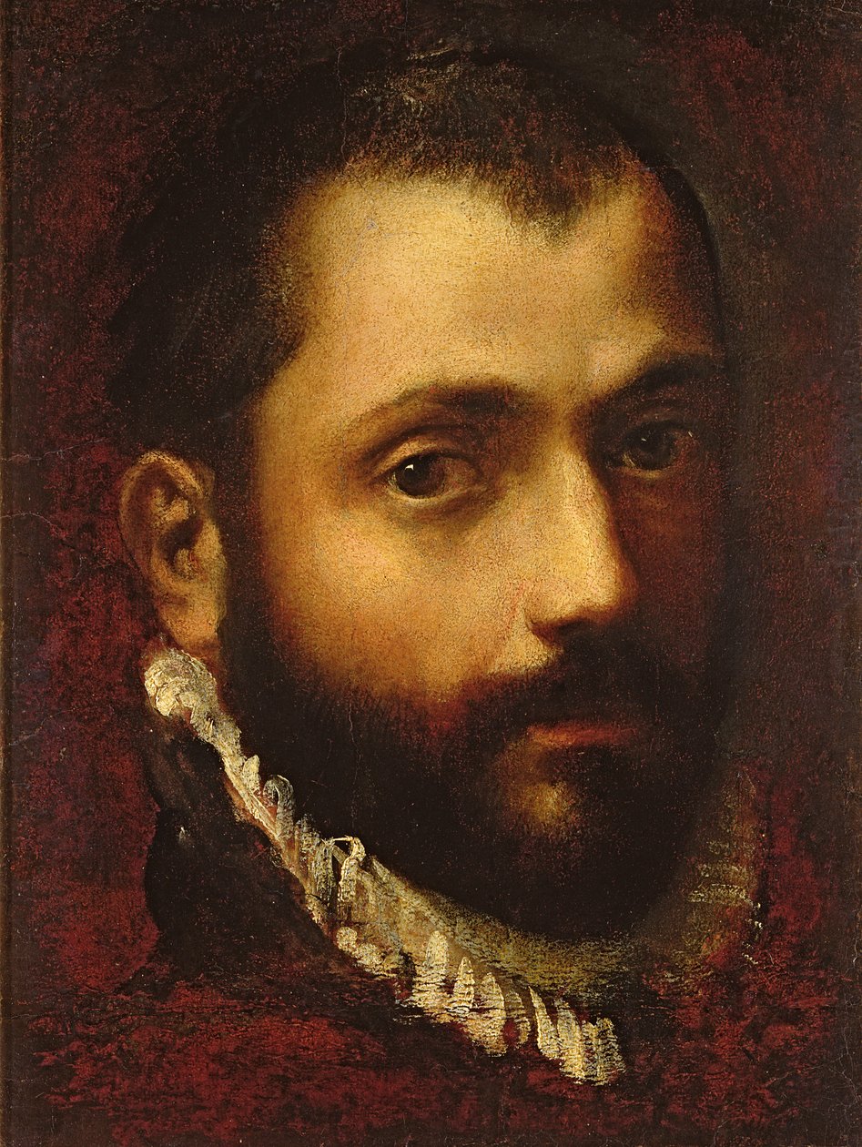 自画像、1570-75 作： フェデリコ・バロッキ