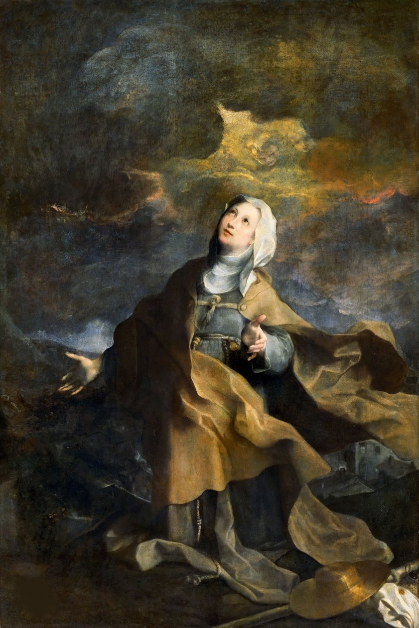 ペサロの福者ミケリーナ、1606年 作： フェデリゴ・バロック