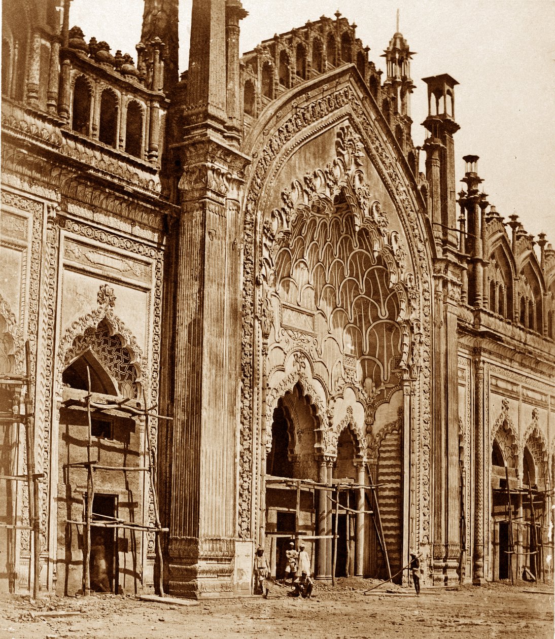 Summa Musjid Gate、ラクナウ 作： フェリーチェ・ベアト