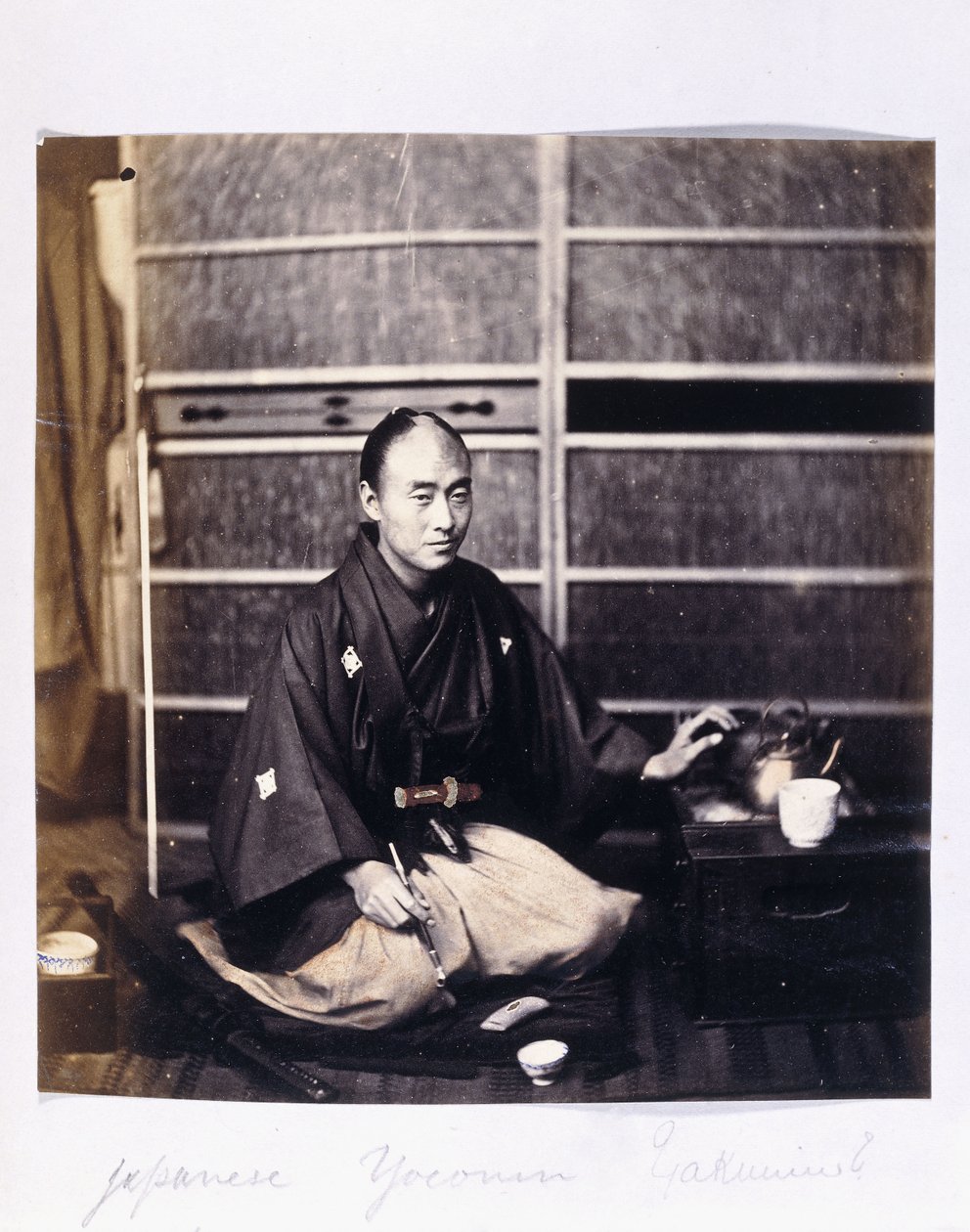 日本のヤコニン、1864-1866 作： フェリーチェ・ベアト