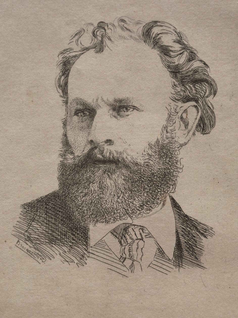 エドゥアールマネ、1867年。 作： フェリックス・ブラクモンド