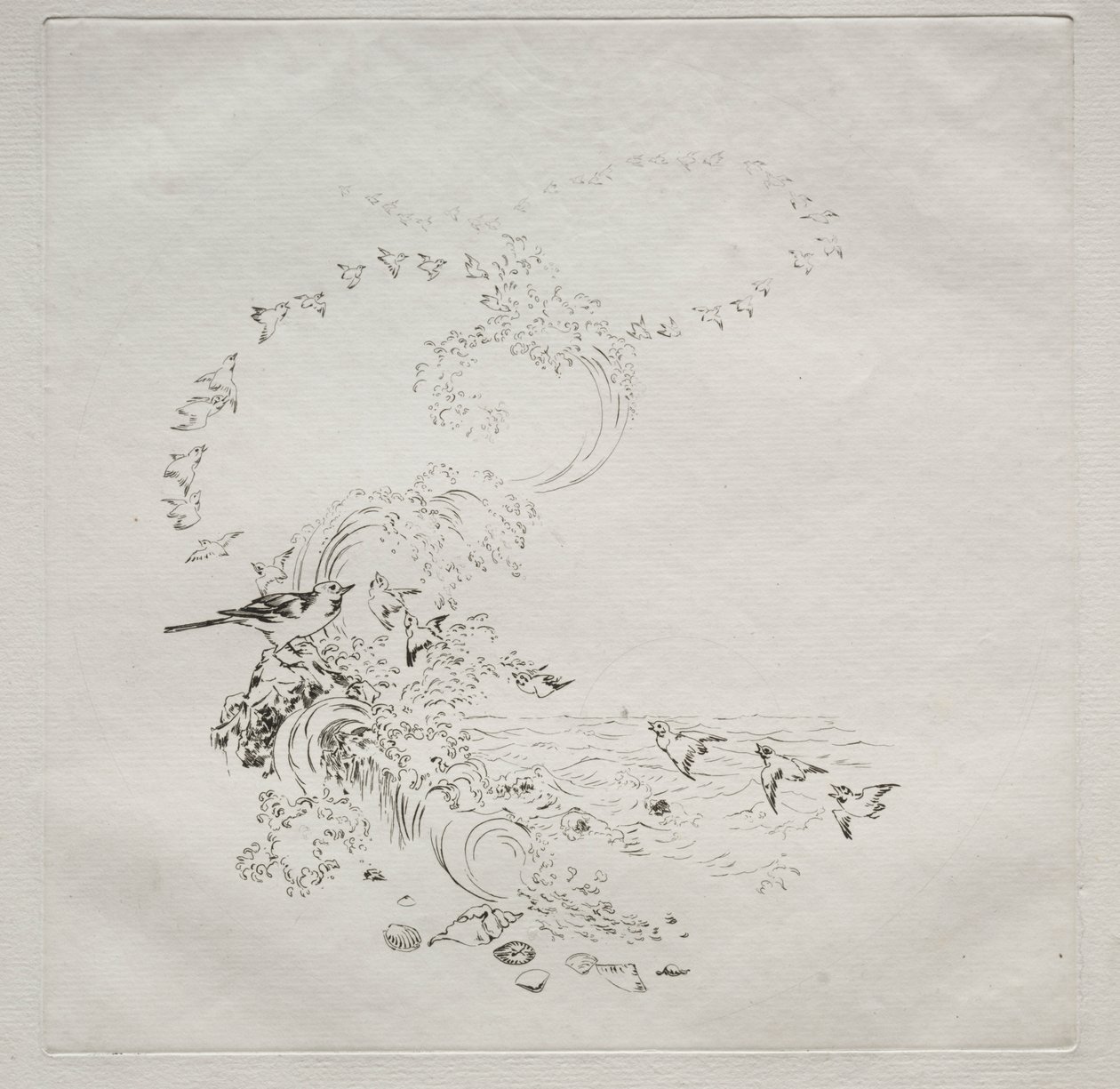 Parisian Service (ハビランド サービス): Sunset (no. 11) 作： フェリックス・ブラクモンド