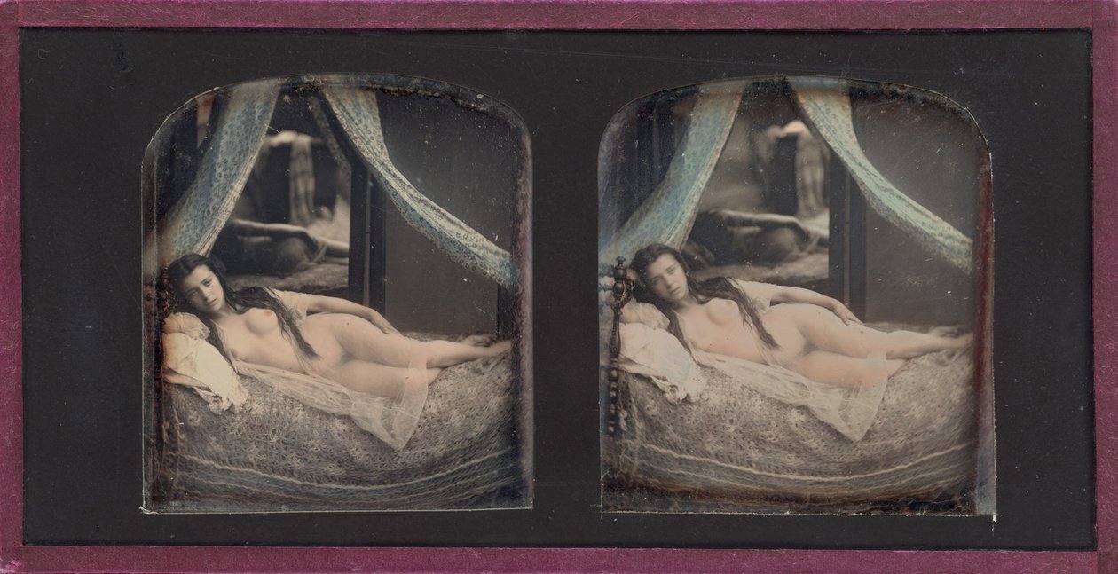 ヌード,1851-1853（写真） 作： フェリックス・ジャックスアントワーヌ・ムーラン