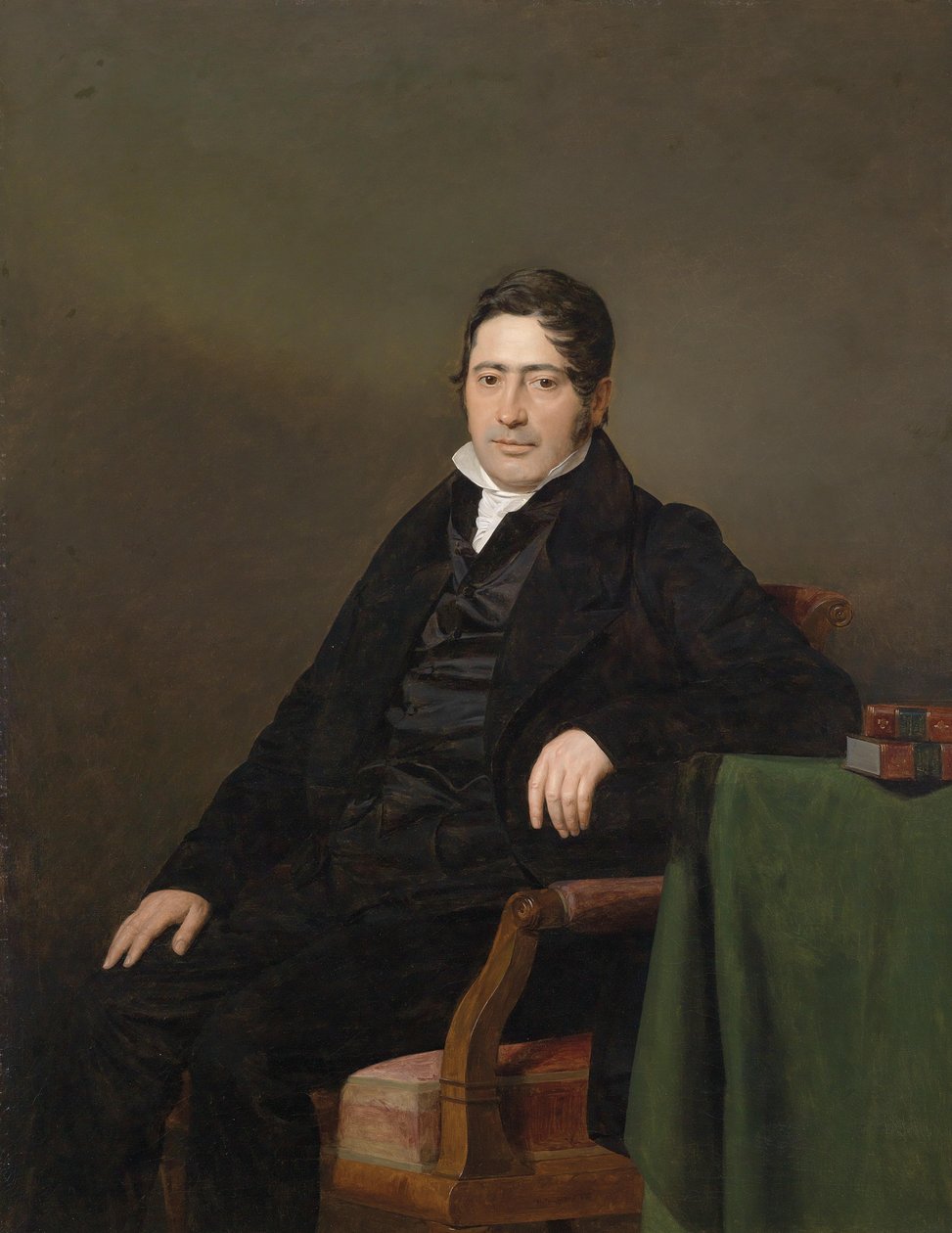 大学教授Dr.の肖像中ジークムントキャスパーフィッシャー（1793-1860） 作： フェルディナンド・ゲオルグ・ヴァルドミュラー