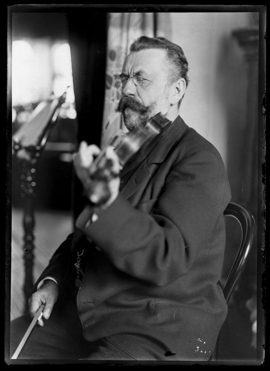 イマニュエル・ヴィルト（1842-1923）の写真 作： フェルディナンド・シュムッツァー