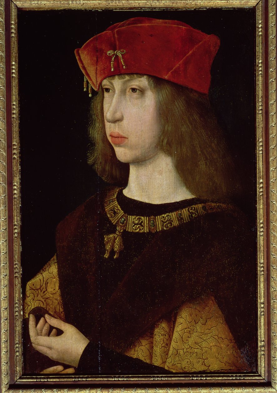 ハンサムなフィリップの肖像（1478-1506） 作： フランドルの学校