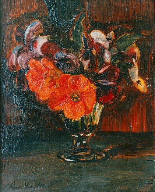 ガラスの花 作： フロリス・バースター