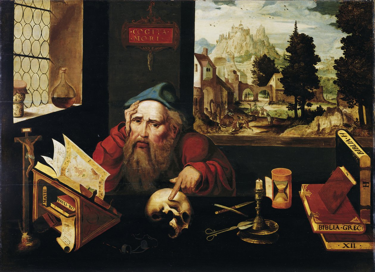 事件の聖ジェローム 作： Joos van Cleveのフォロワー