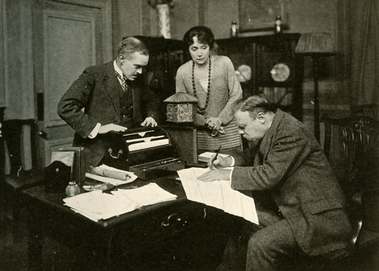 ホーンブロワー降伏、1920年、1928年。 作： ファウルシャムとバンフィールド