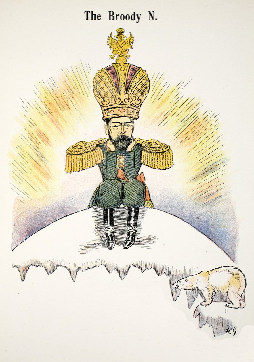 ブローディーN、ハロルド・ベギーの詩「The Struwwelpeter Alphabet」の詩（1871〜1929年）のイラスト 作： フランシス・カルーサーズ・グールド