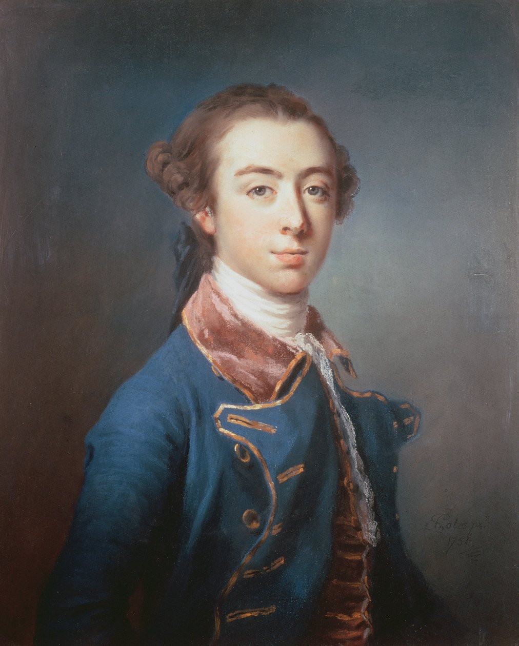 Topham Beauclerk（1739-80）（パステル紙） 作： フランシス・コート