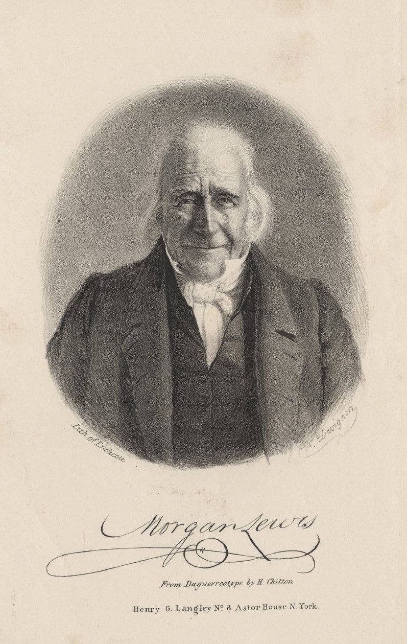 モーガン・ルイス、リディ・バイ・エンディコット、1844 作： フランシスダビニョン