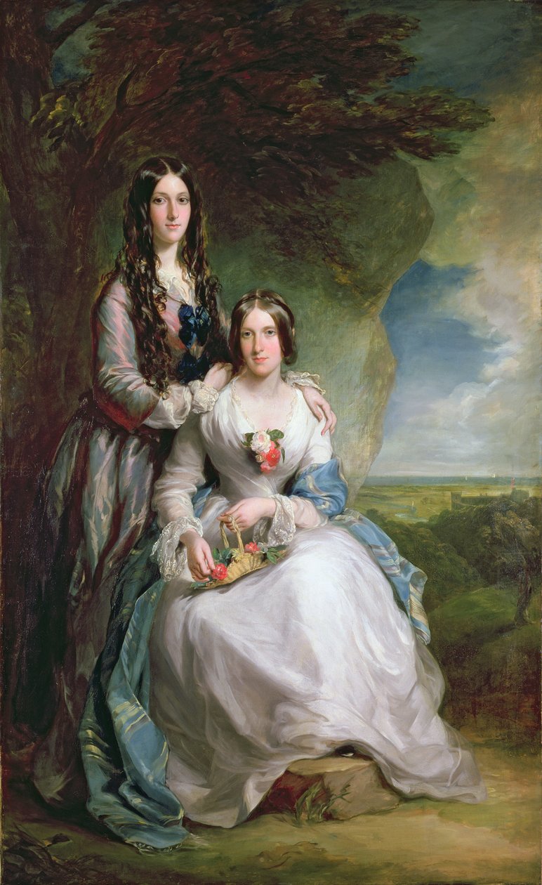 レディアデリザマナーズとレディメアリーフォーリー、1848 作： フランシス・グラント