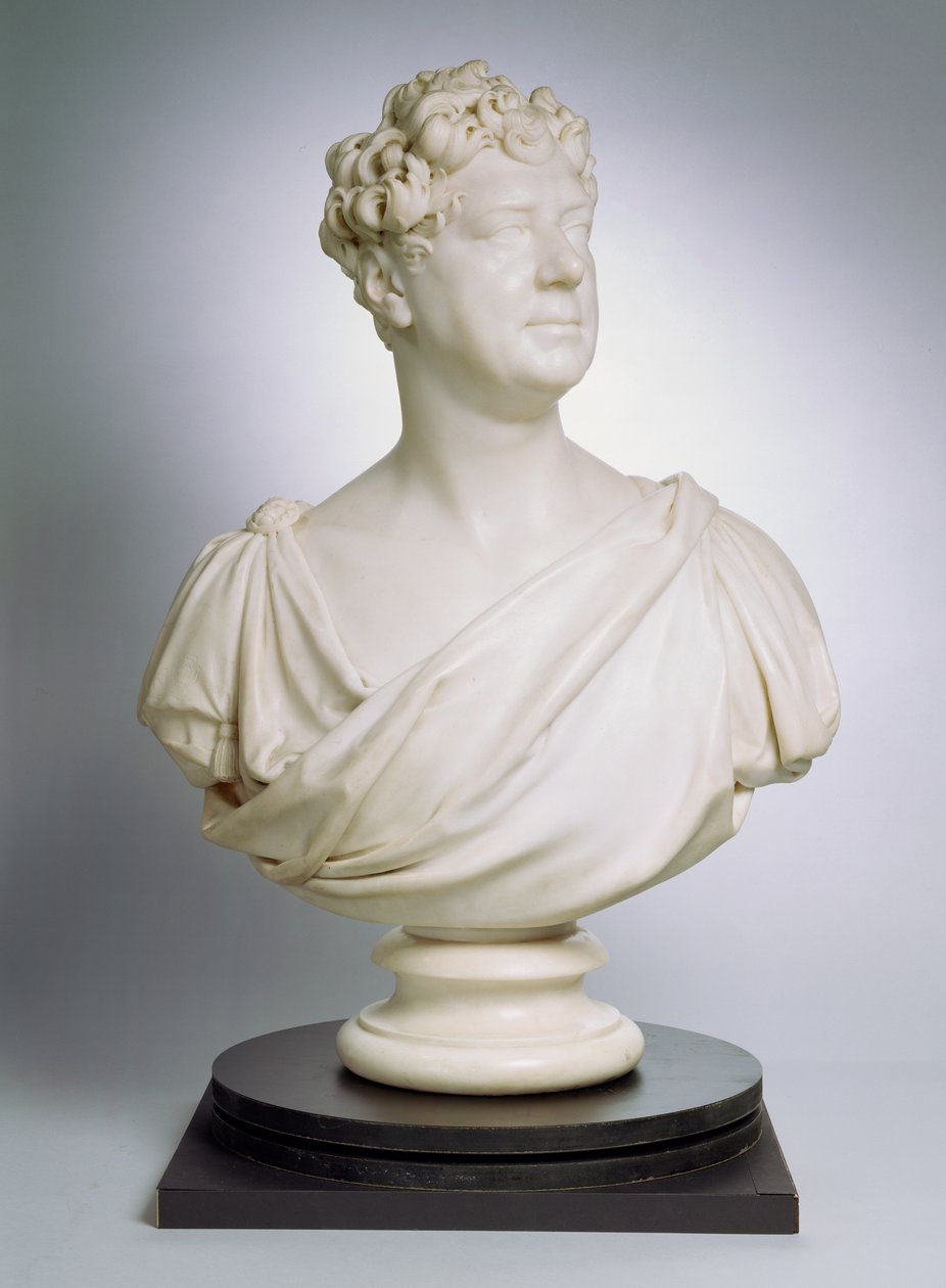 ジョージIV（1762-1830）1827（大理石） 作： フランシス・レガット・シャントレー