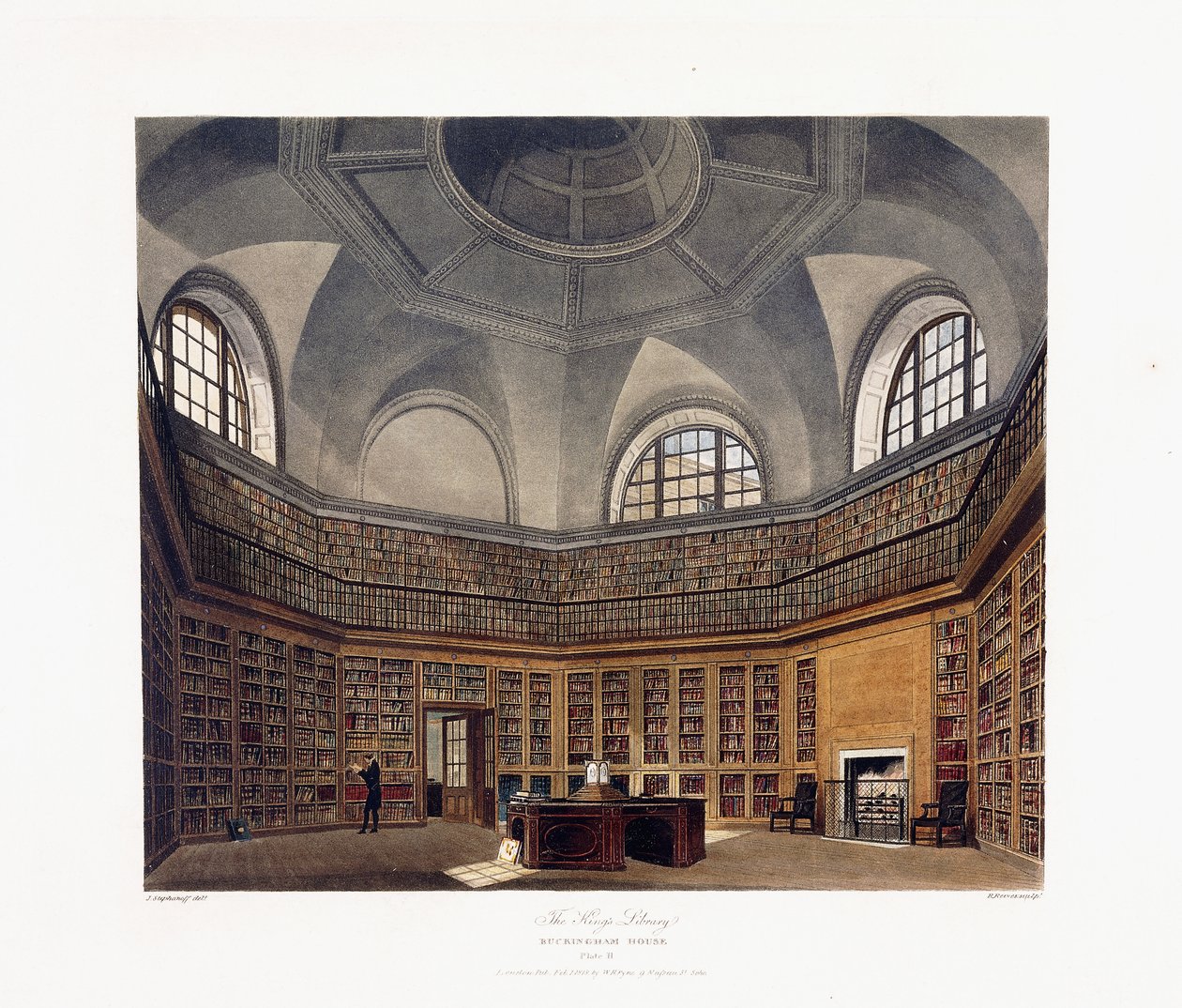 王の図書館、バッキンガム図書館 作： フランシス・フィリップ（後）ステファノフ
