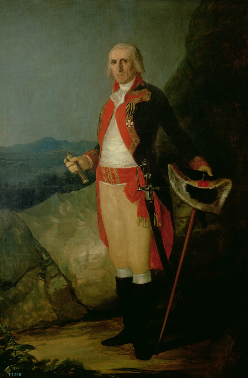 ホセ・デ・ウルティア将軍（1739-1803）1798 作： フランシスコ・デ・ゴヤ