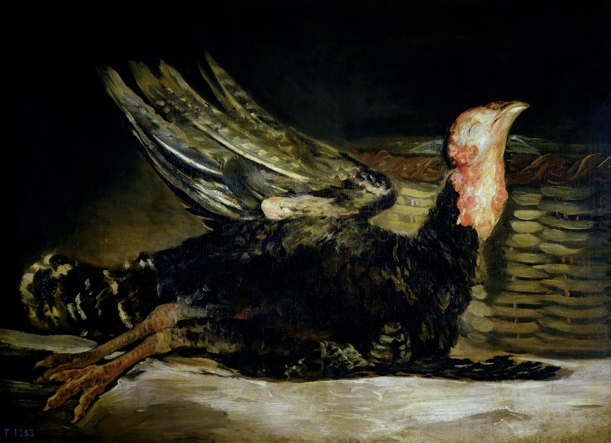 静物、c.1808-12 作： フランシスコ・デ・ゴヤ