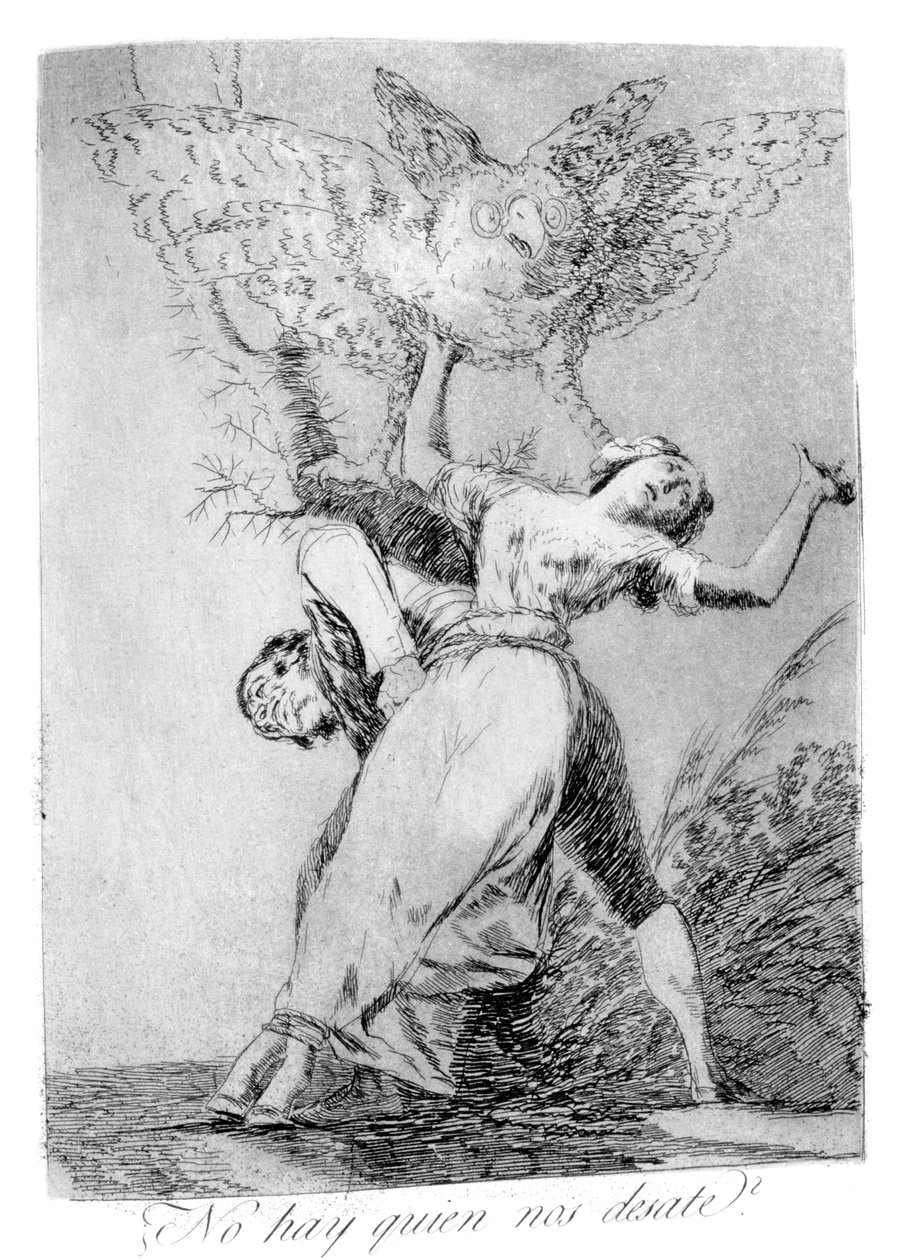 1799誰もが団結することはできない 作： フランシスコ・デ・ゴヤ