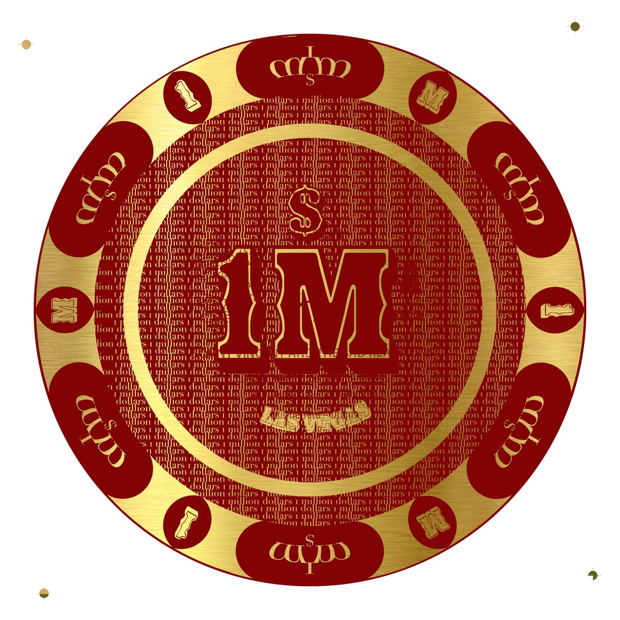 PokerChip 1M、2015、デジタル 作： フランソワ領域