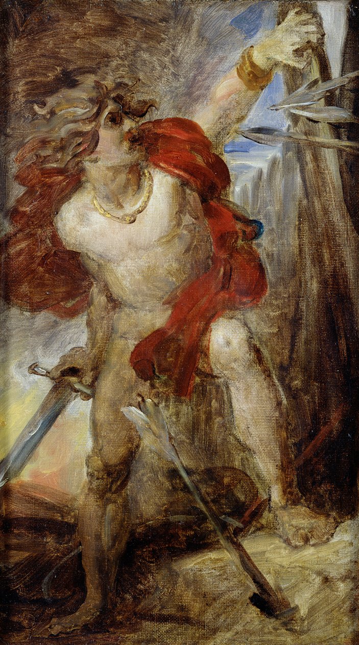 ガリッシュの勇気のための研究、c.1830-32 作： バロン・フランソワ・パスカルサイモン・ジェラール