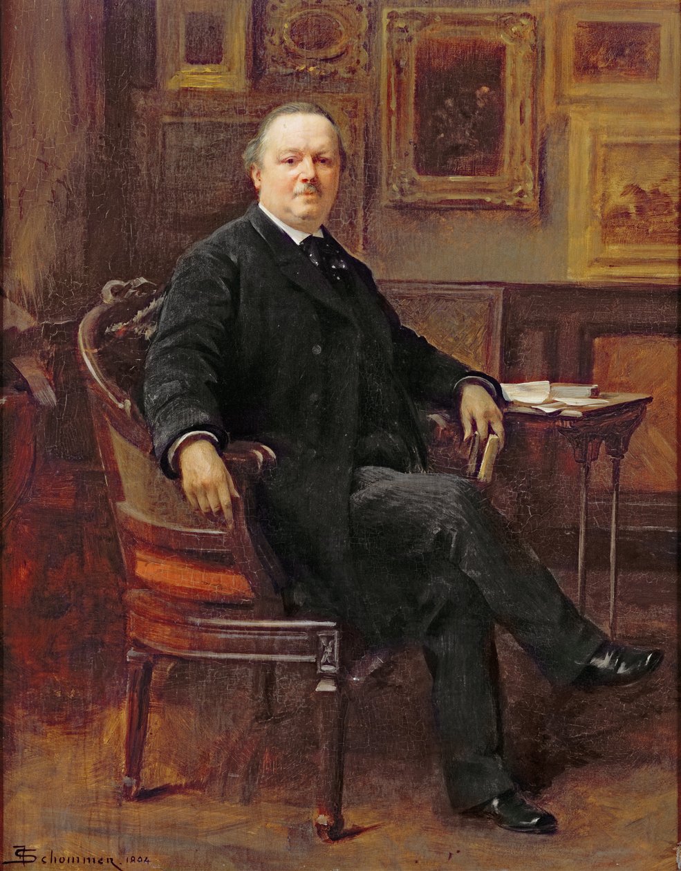 ジャン=バティスト・フカール（1823-98）1894 作： フランソワ・ショマー