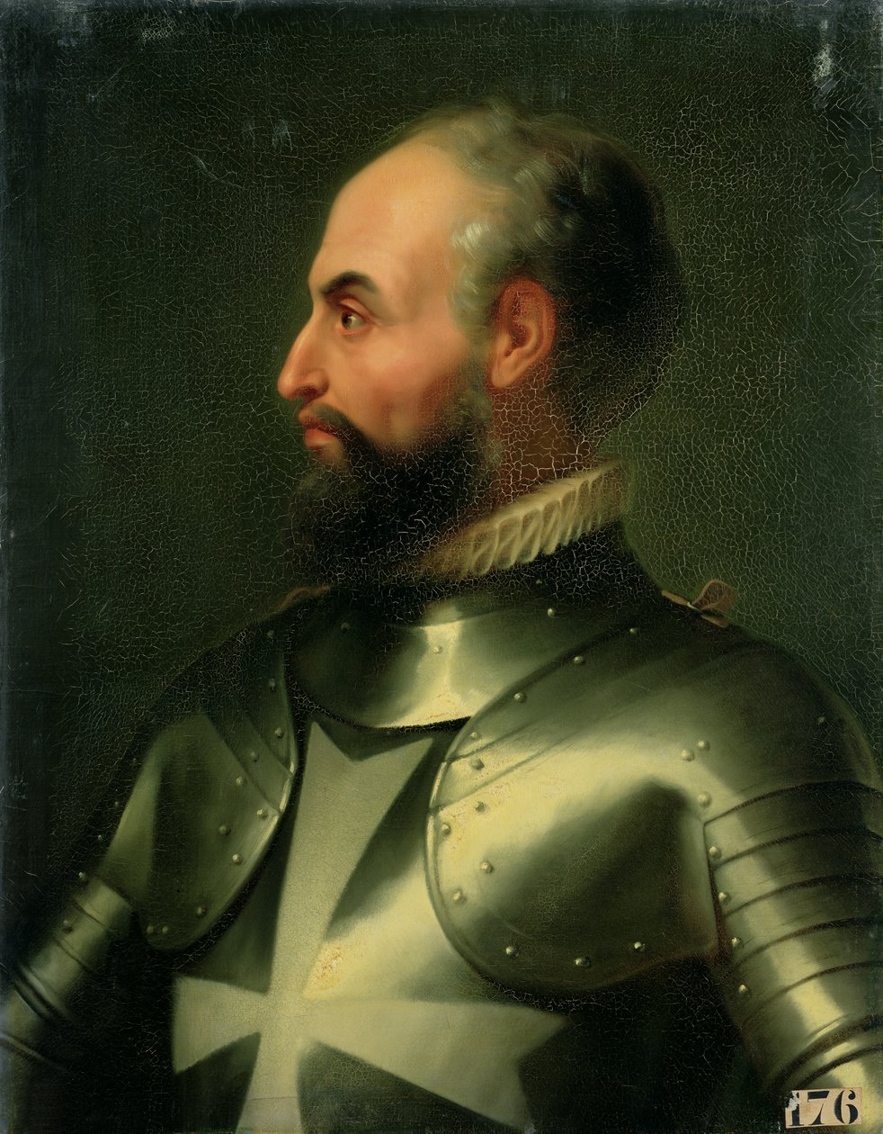 ジャン・ド・ラ・ヴァレット（1494-1568）マルタ騎士団のグランドマスター 作： フランソワ・ザビエル・デュプレ