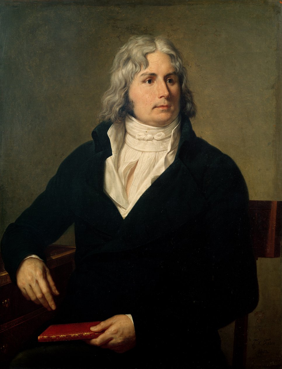 ルイ・フランソワ・ベルタン（1766-1841）1803年頃 作： フランソワ・ザビエル・ファーブル