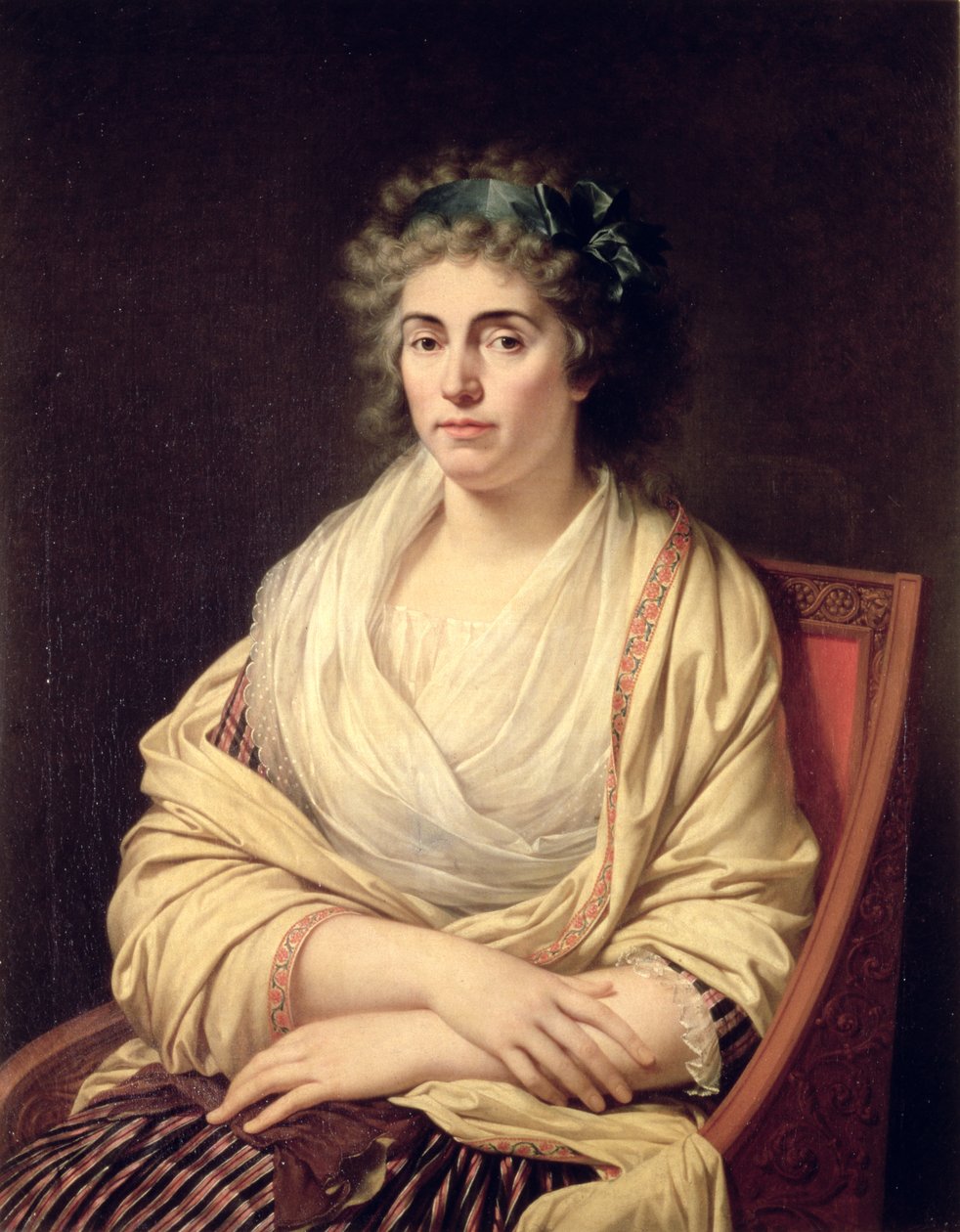 ルイーズマクシミリエンヌキャロライン、アルバニー伯爵夫人（1752-1824） 作： フランソワ・ザビエル・ファーブル