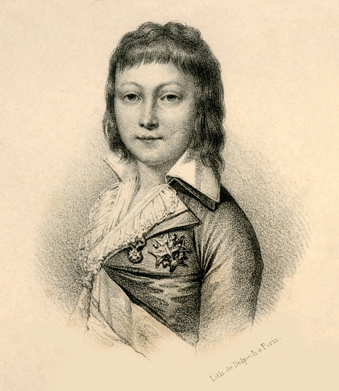 ルイ17世、1785-1795、c1830。 作： フランソワ・セラフィン・デルペック