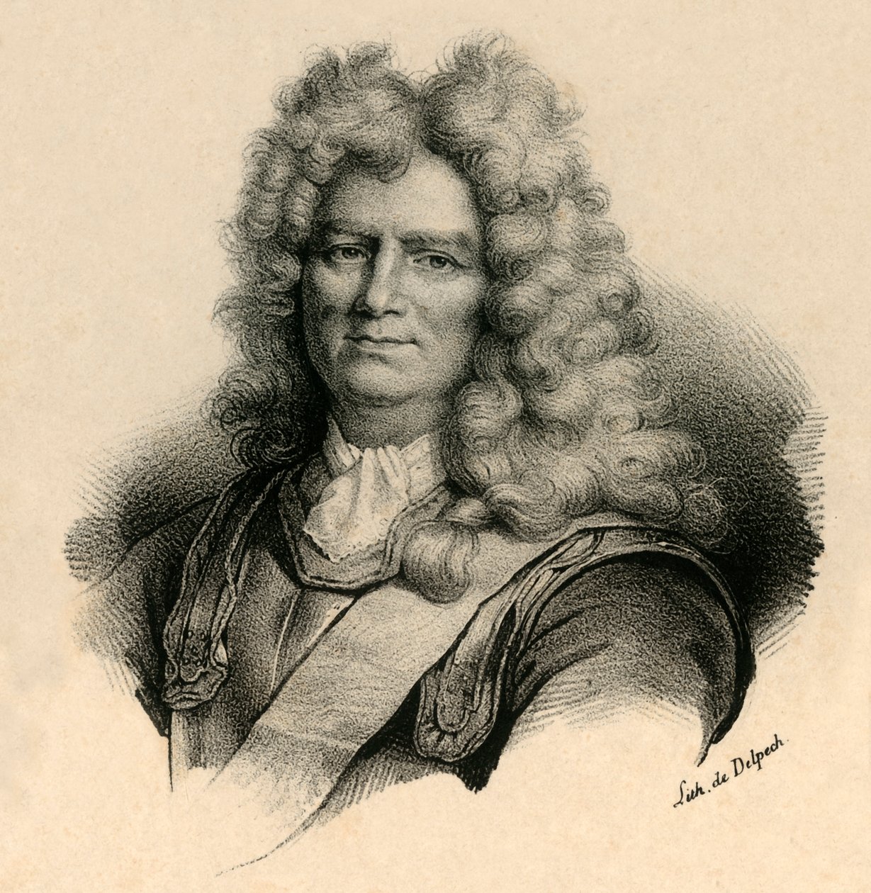 ヴォーバン、1633-1707、c1830。 作： フランソワ・セラフィン・デルペック