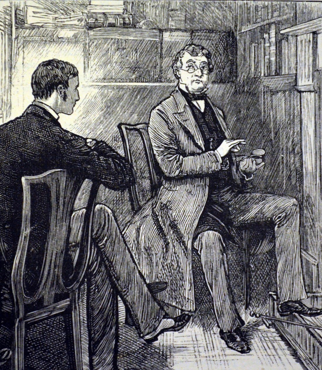 プロの紳士、1883 作： フランク・ダッド