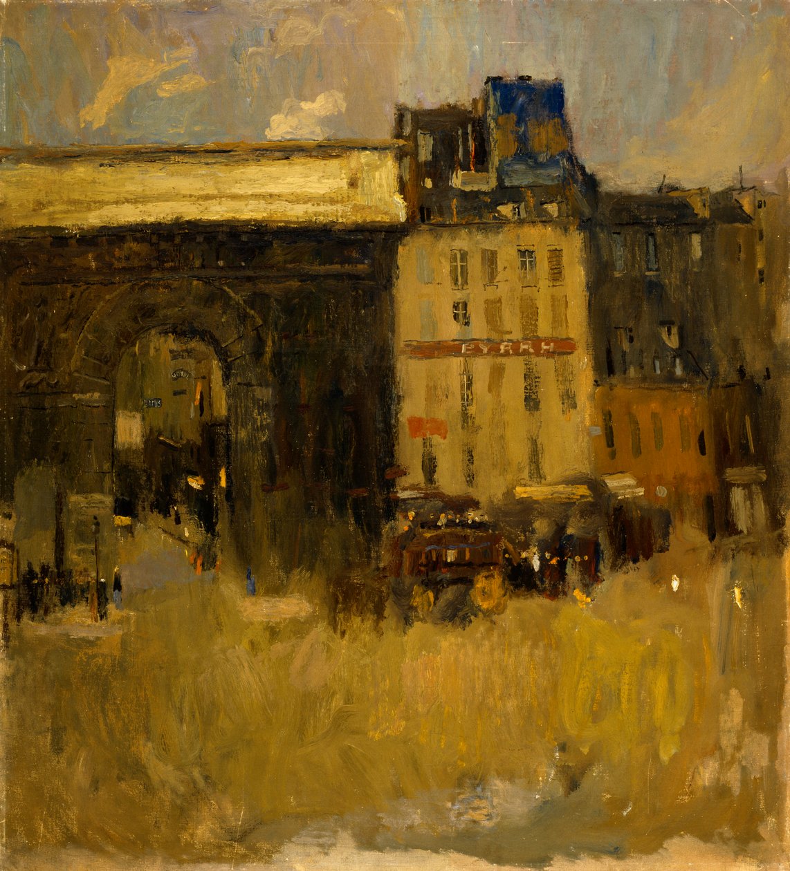 Old Houses Paris, n.d. 作： フランクエドウィンスコット