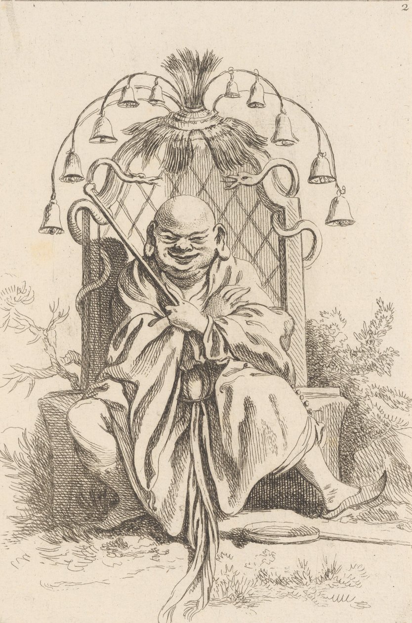 中国の医師、1738-45。 作： フランソワ・ブーシェ
