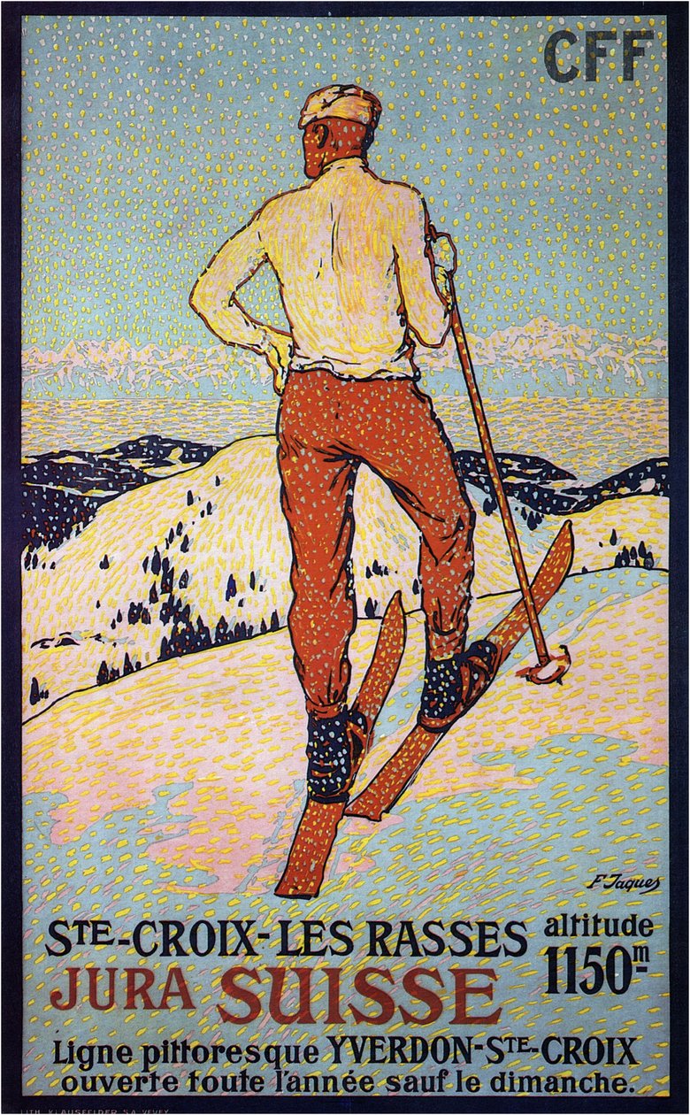 レ・ラス、サント・クロワ、1921年 作： フランソワ・ジャック