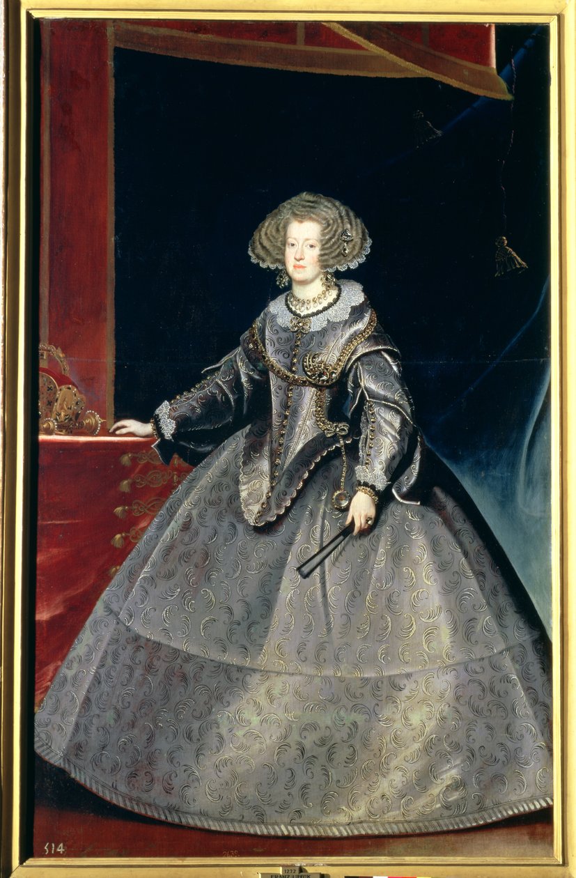 インファンタマリアテレジア（1638〜83年）1646年頃 作： Frans LuyckxまたはLeux