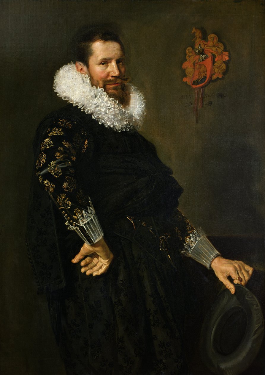 ポール・ファン・ベレスティン（1588-1636）c.1619-20 作： フランス・ハルス