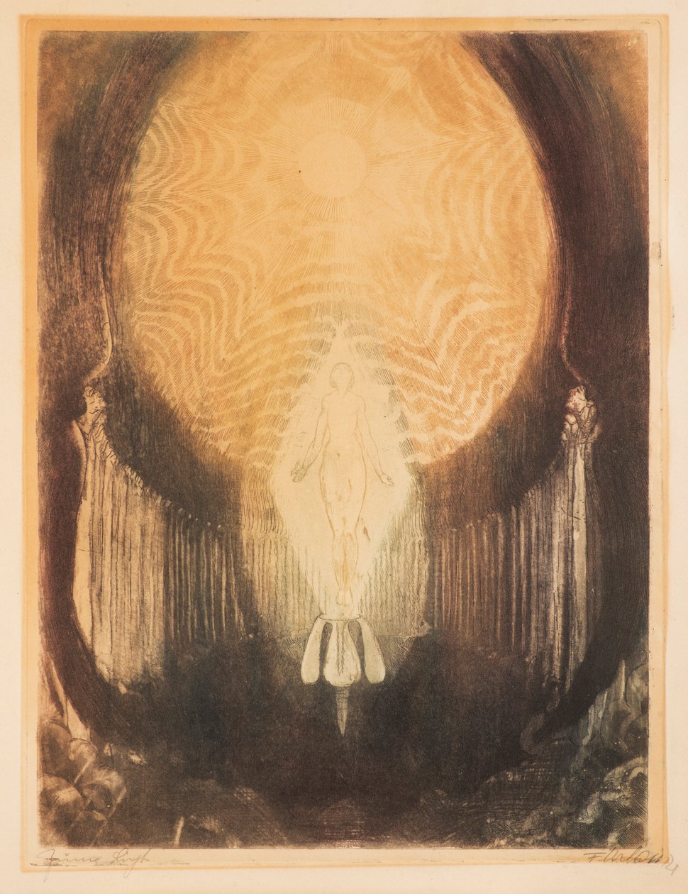 無題、c。 1900～1910年。 作： フランティシェクアーバン